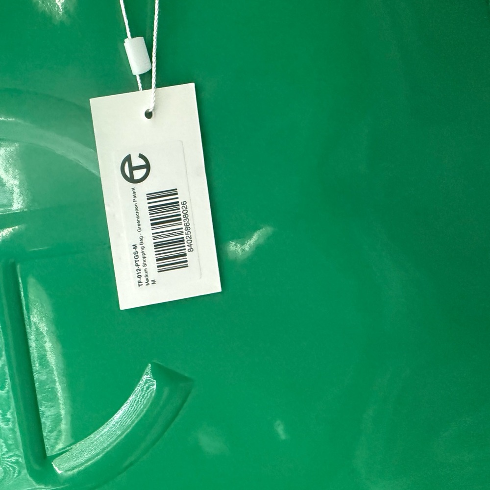 Telfar Shiny Green Tote Bag - Picture 4 of 4